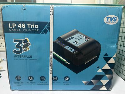 TVS LP 46 Trio Desktop Thermal Label Printer