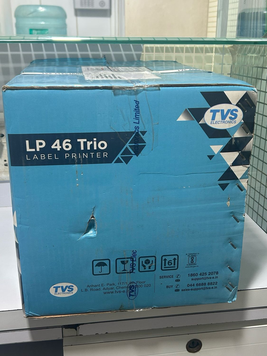 TVS LP 46 Trio Desktop Thermal Label Printer