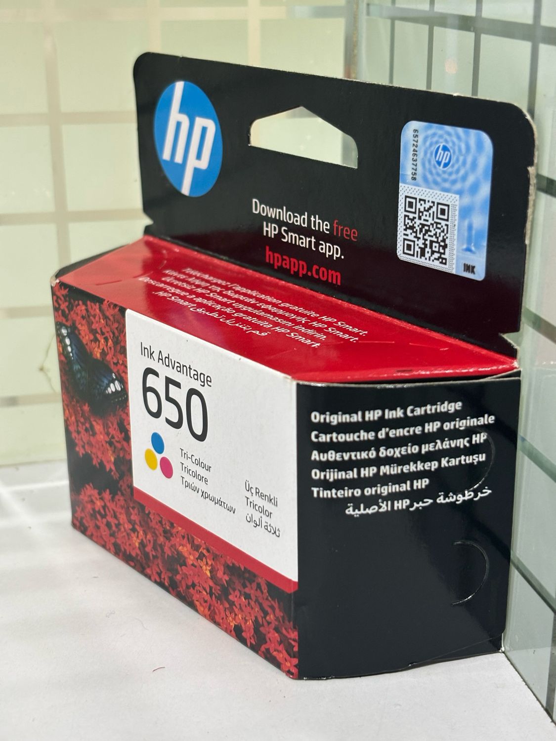 HP 650 Tri-Color Ink Cartridge HP 650 Tri-Color Ink Cartridge