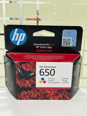 HP 650 Tri-Color Ink Cartridge