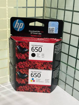 HP 650 Ink Advantage (Combo Pack) Black + Tri-Color