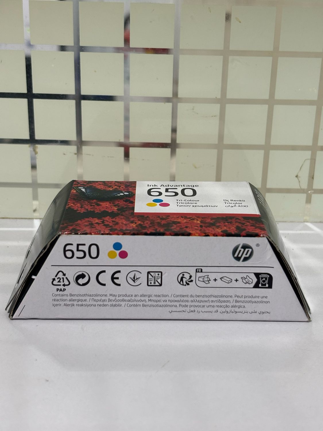 HP 650 Tri-Color Ink Cartridge HP 650 Tri-Color Ink Cartridge