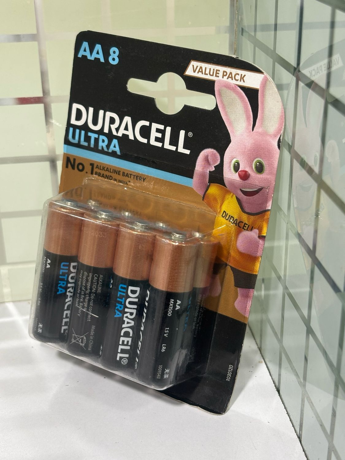 Duracell Ultra AA, 8 Batteries