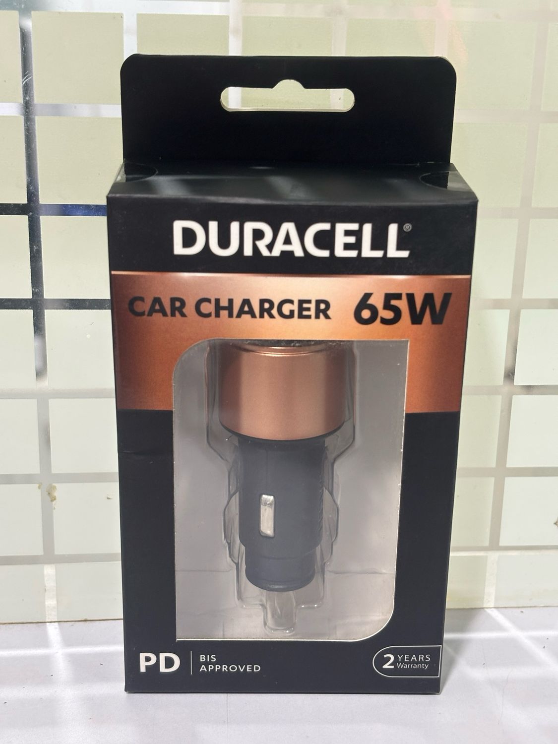 Duracell 65W Fast Car Charger Adapter