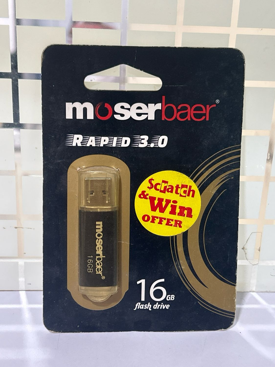 Moserbaer 16GB Pen Drive, 3.0, Rapid