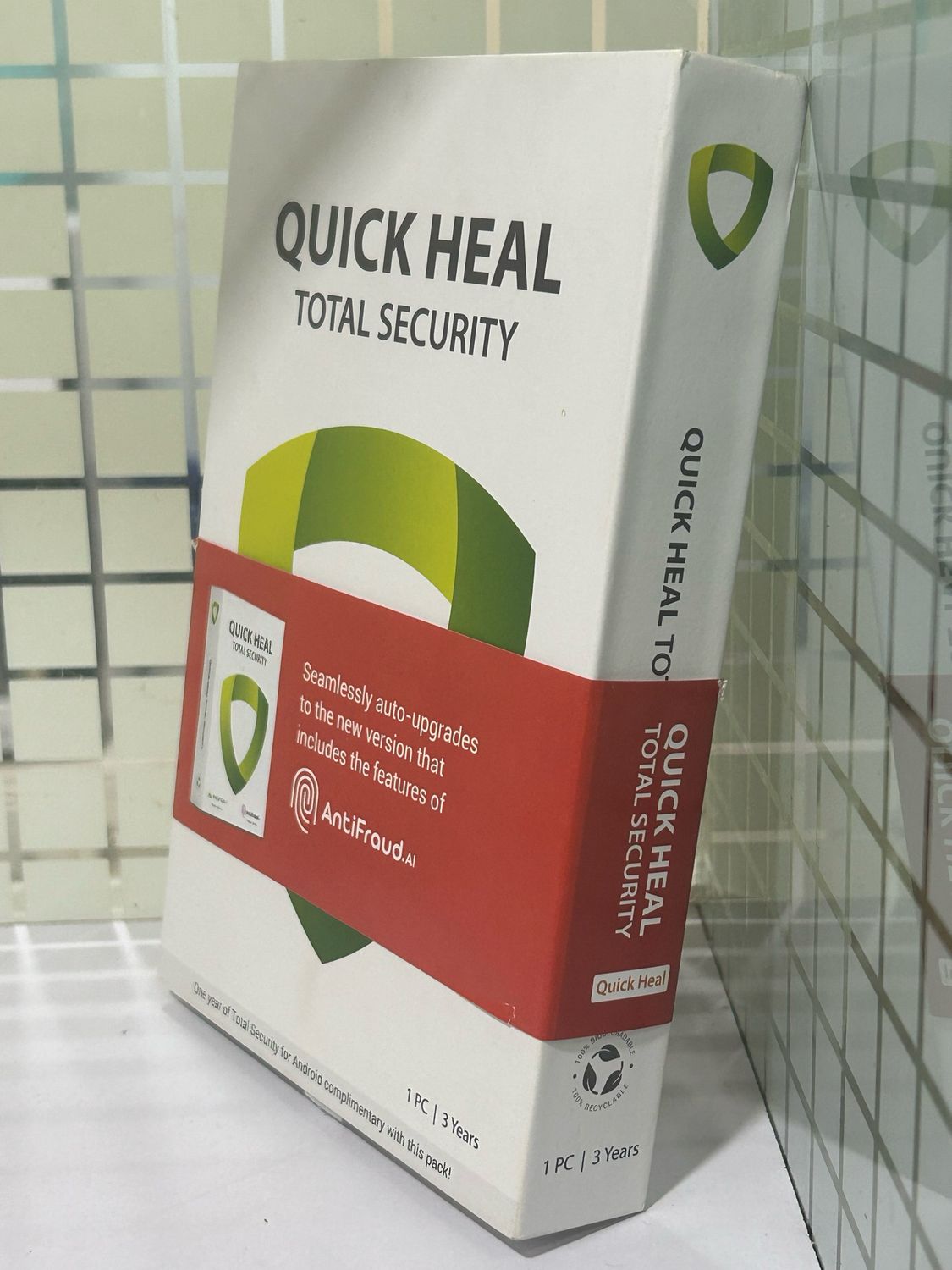 New, 1 User, 3 Year, Quick Heal Total Security