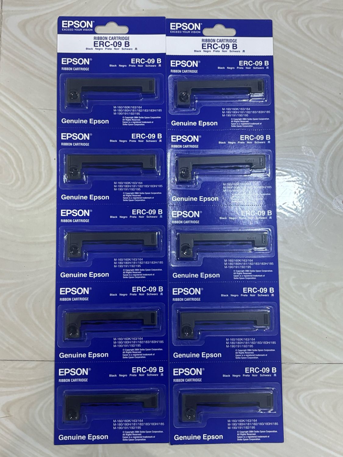 Epson ERC-09B Printer Ribbon (Pack of 10) Epson ERC-09B Printer Ribbon (Pack of 10)