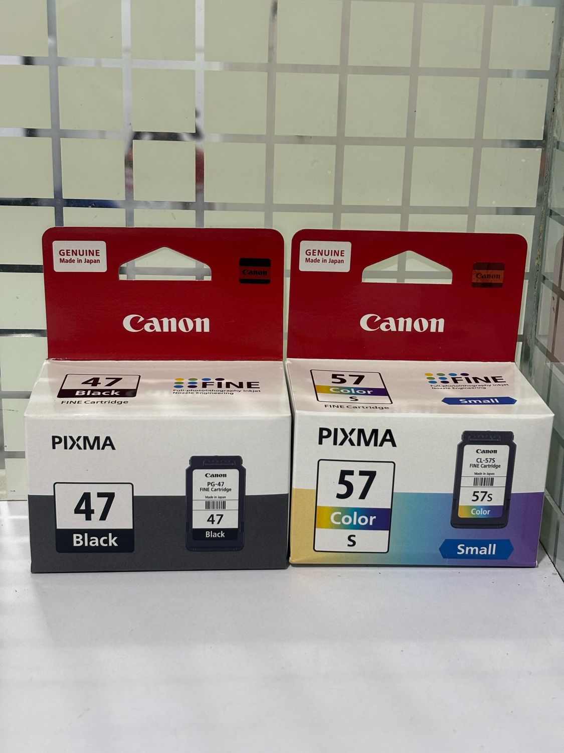 Canon Pixma E417, E460, E470, E477 Cartridge (PG47 CL57s) Canon Pixma E417, E460, E470, E477 Cartridge (PG47 CL57s)