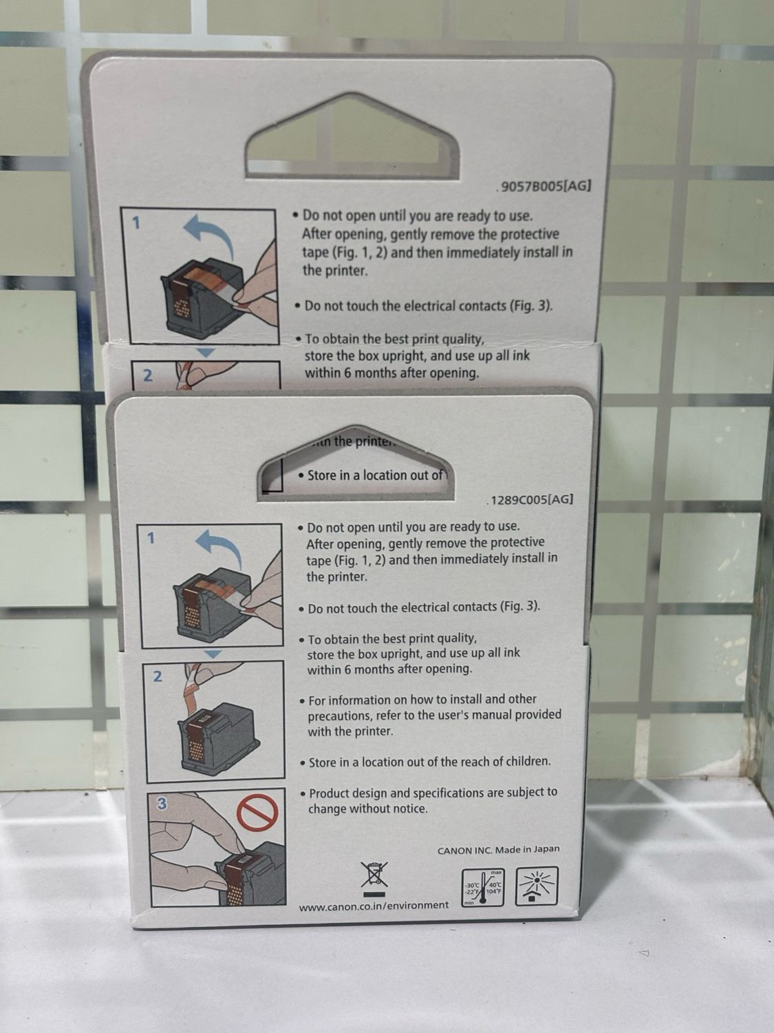 Canon Pixma E417, E460, E470, E477 Cartridge (PG47 CL57s) Canon Pixma E417, E460, E470, E477 Cartridge (PG47 CL57s)