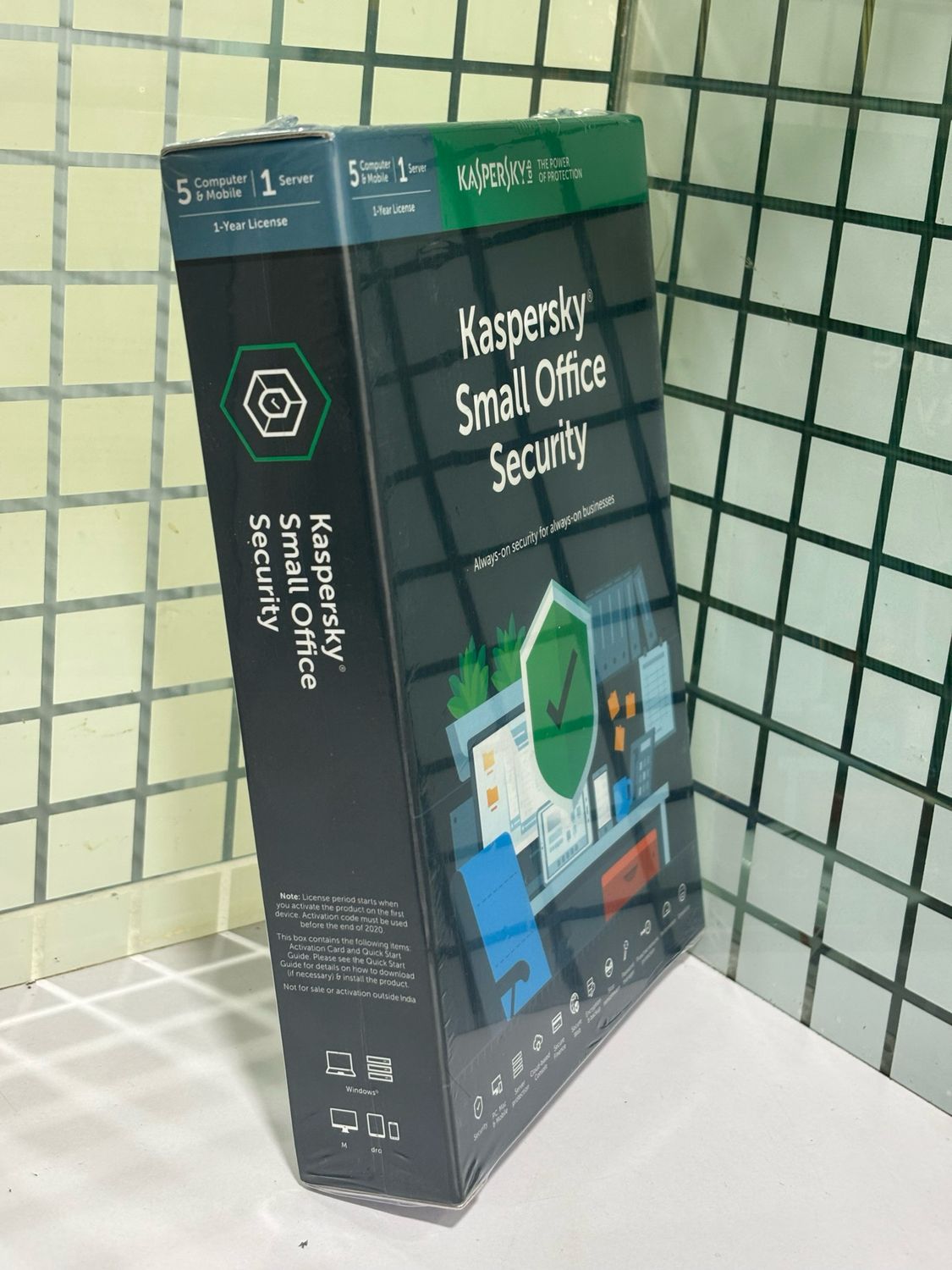 5 PC, 1 Server, 5 Mobile, 1 Year, Kaspersky Small Office Security 5 PC, 1 Server, 5 Mobile, 1 Year, Kaspersky Small Office Security