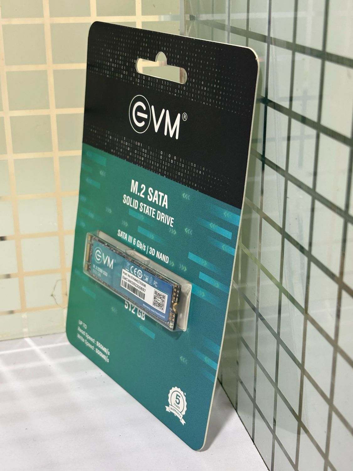 EVM M.2 (2280) 512GB SSD - Fast Performaning SATA Internal SSD EVM M.2 (2280) 512GB SSD - Fast Performaning SATA Internal SSD