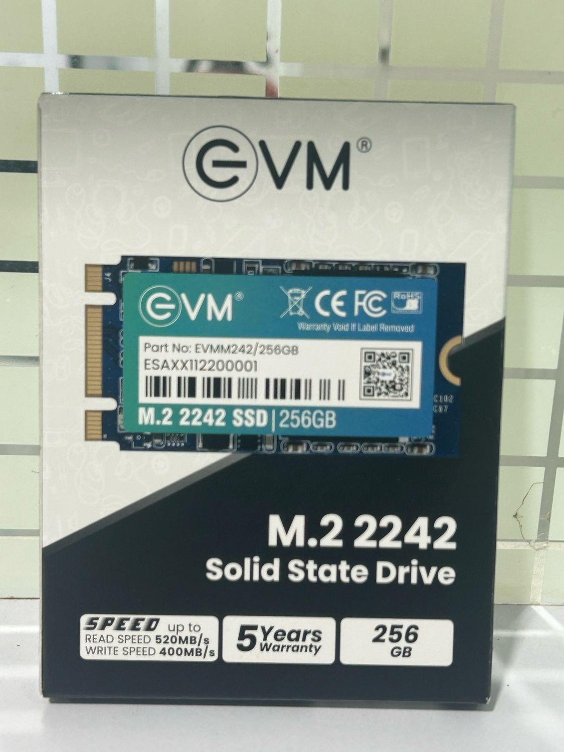 EVM 256GB 2242 M.2 SATA SSD
