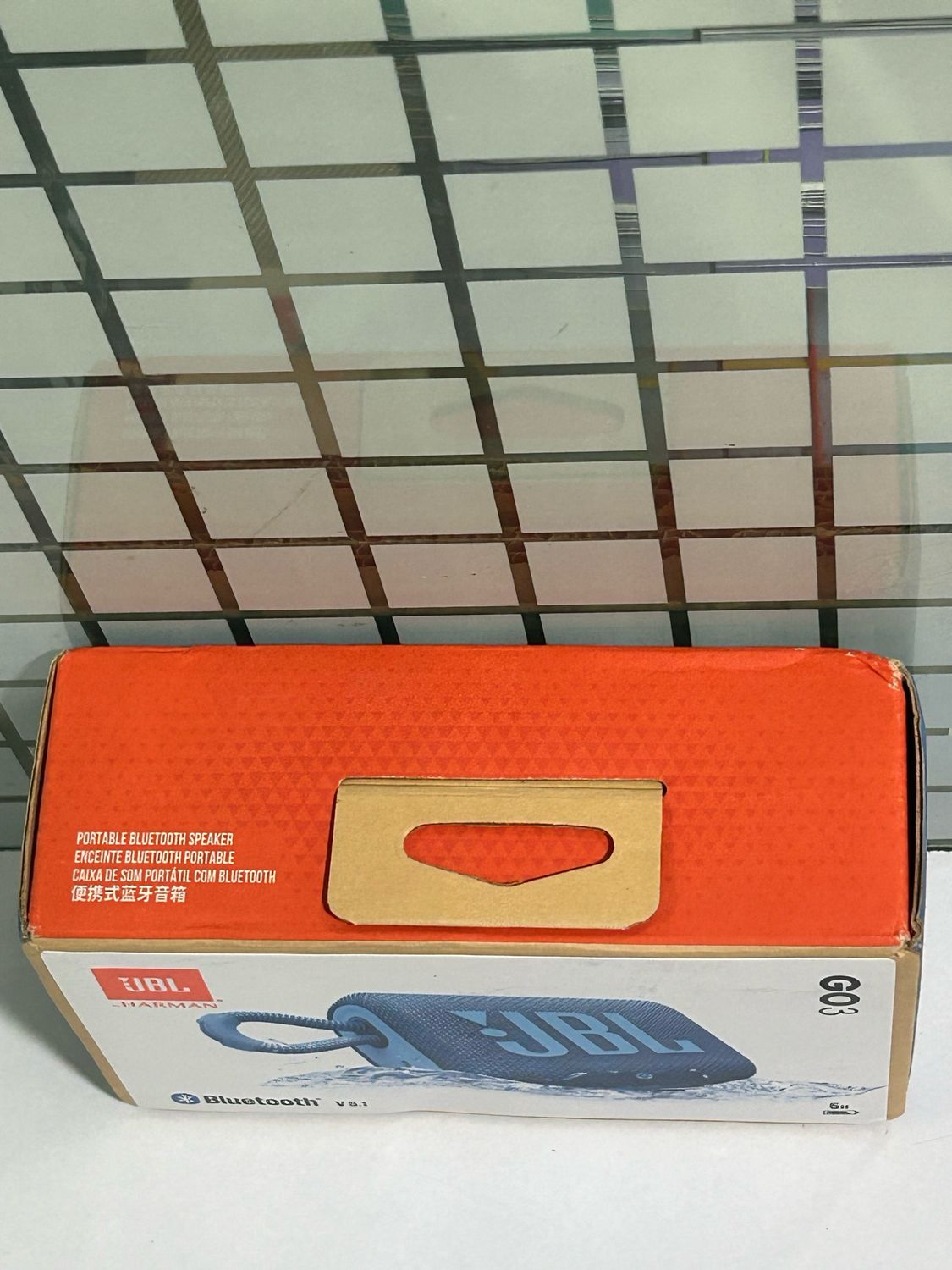 JBL Go 3, Wireless Ultra Portable Bluetooth Speaker,Blue