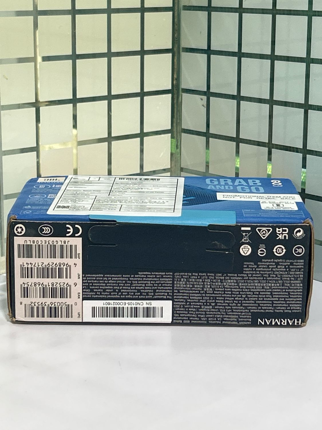 JBL Go 3, Wireless Ultra Portable Bluetooth Speaker,Blue