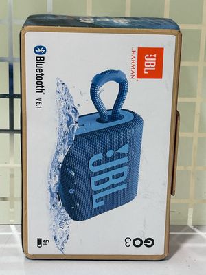 JBL Go 3, Wireless Ultra Portable Bluetooth Speaker,Blue