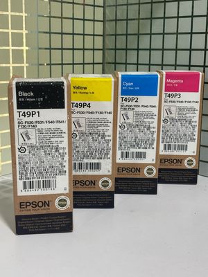 Epson F530, F531, F540 Ink Bottle (BK/C/Y/M - T49P)