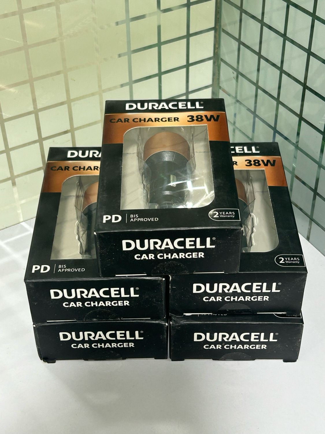 Duracell 38W Fast Car Charger Adapter