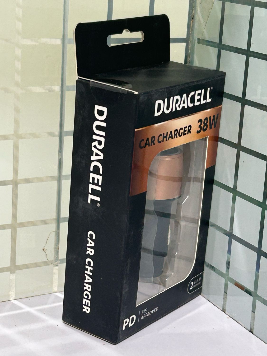 Duracell 38W Fast Car Charger Adapter