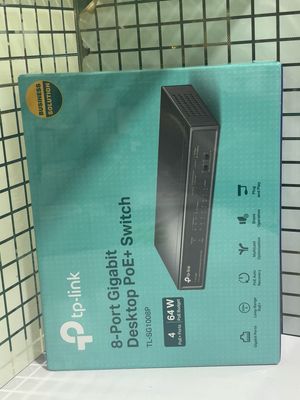 TP Link TL-SG1008P 8-Port Gigabit Desktop Switch with 4-Port PoE+