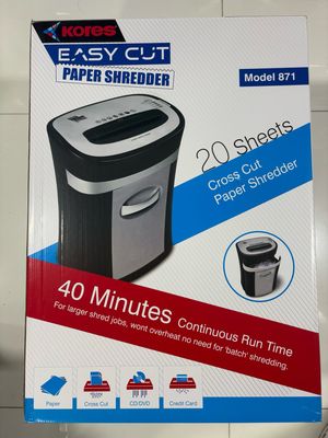 Kores Easy Cut 871 Paper Shredder