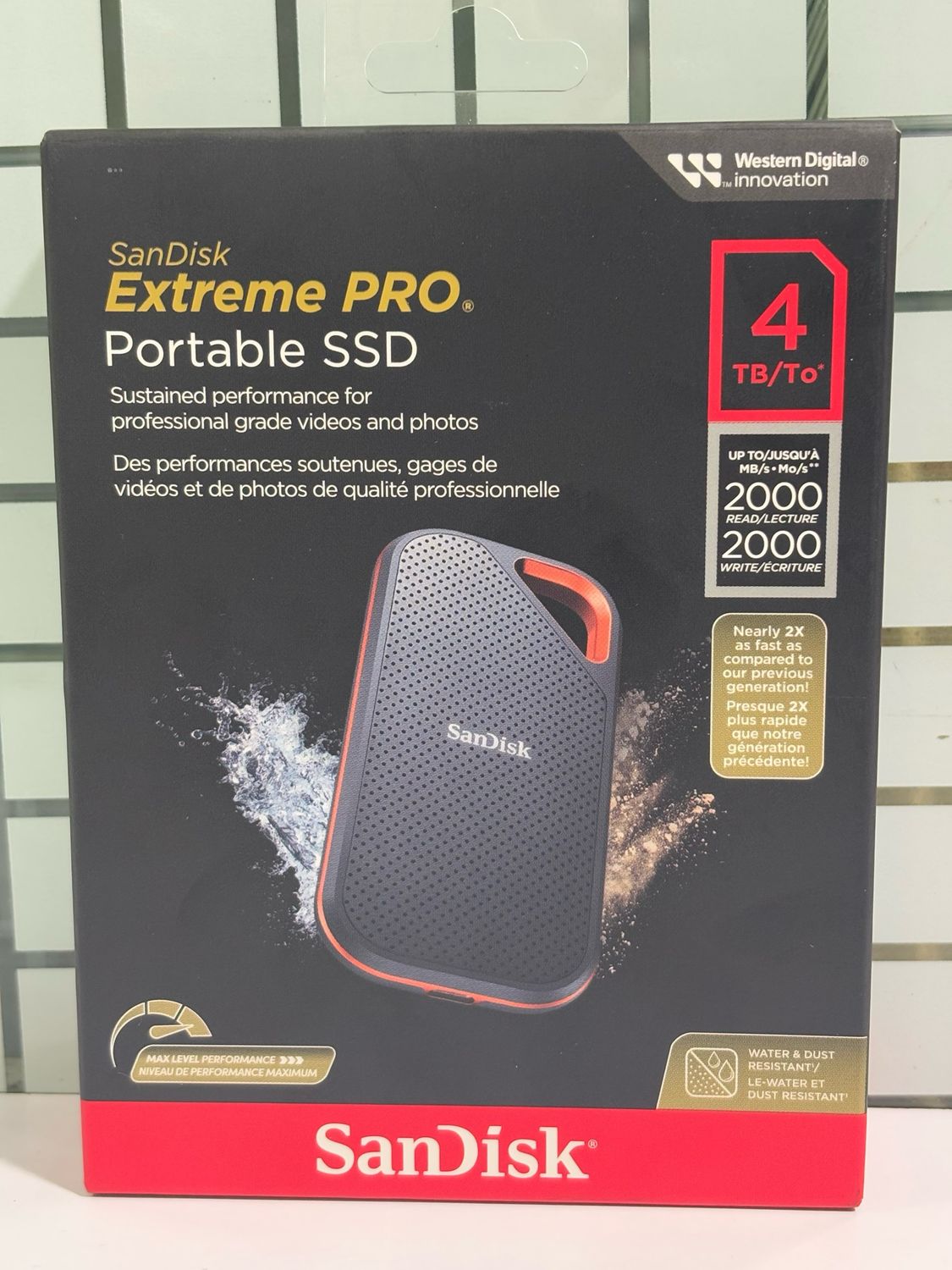 SanDisk 4TB Extreme PRO Portable SSD