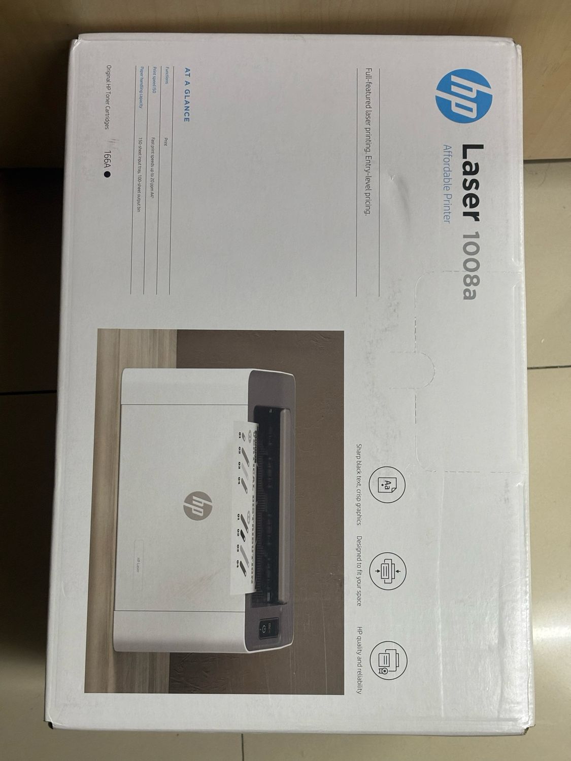 HP 1008A Single Function Laser Printer