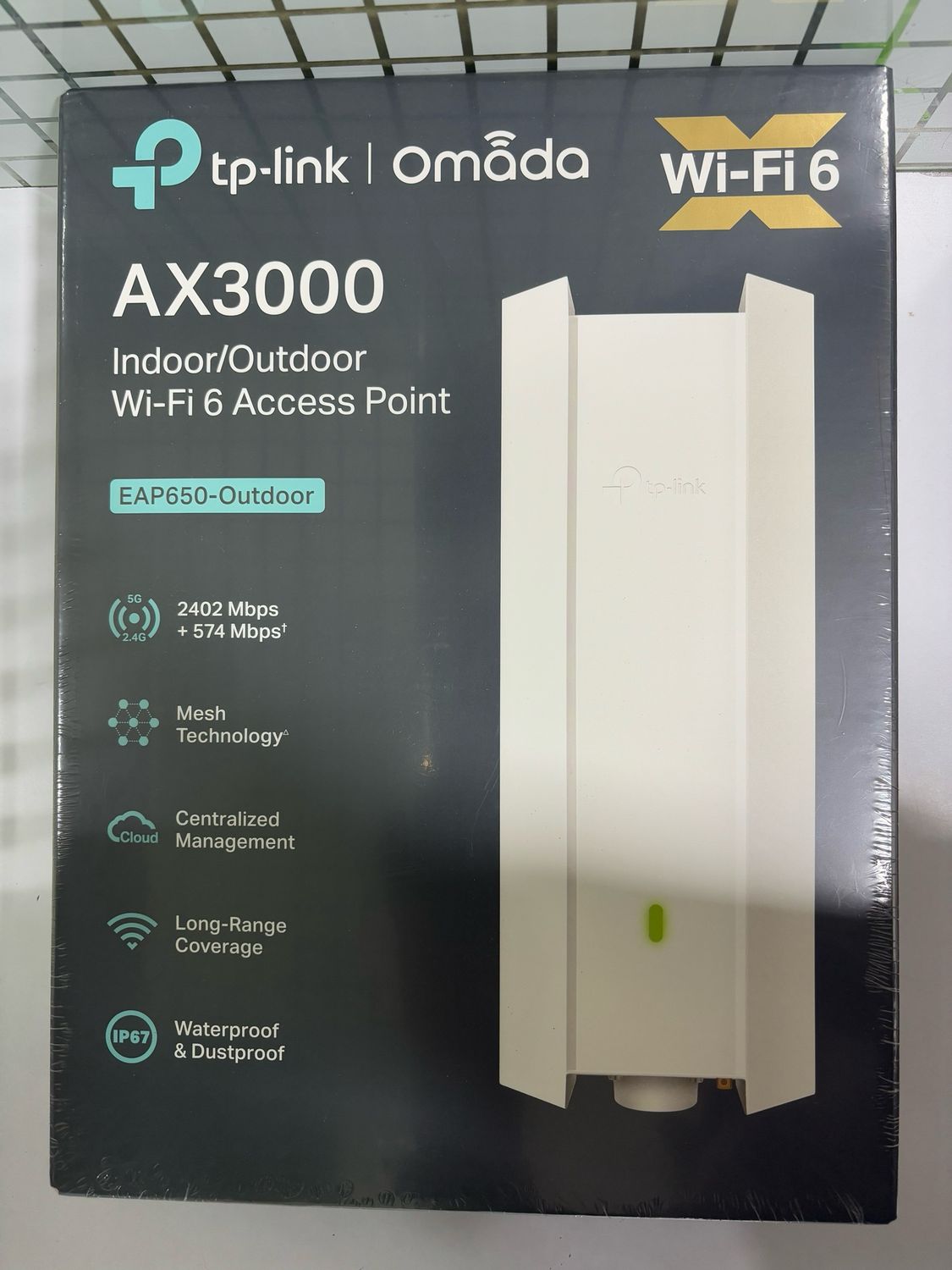 TP Link EAP650 Outdoor AX3000 WiFi 6 Access Point