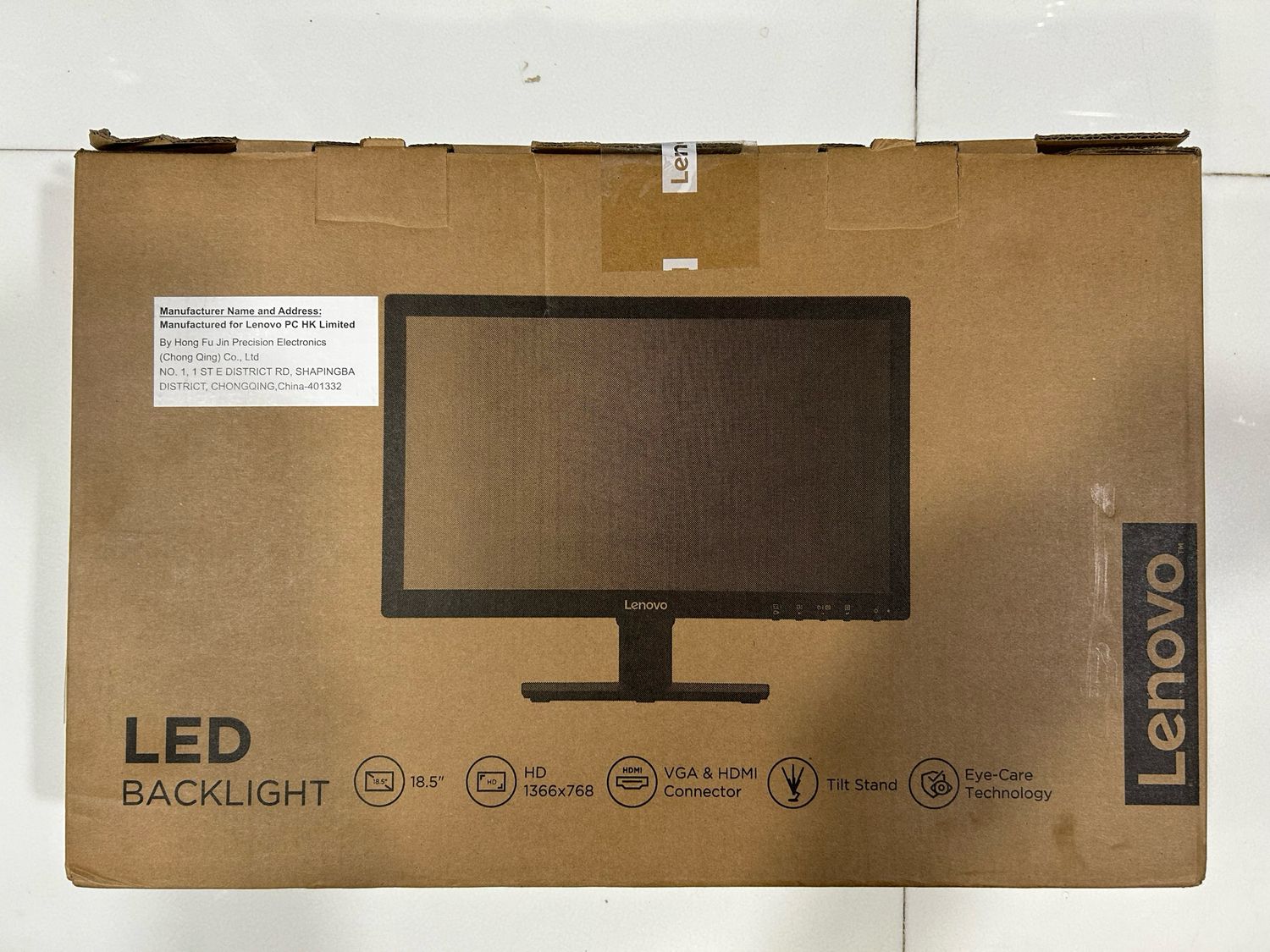 Lenovo D19-10 Hd Monitor