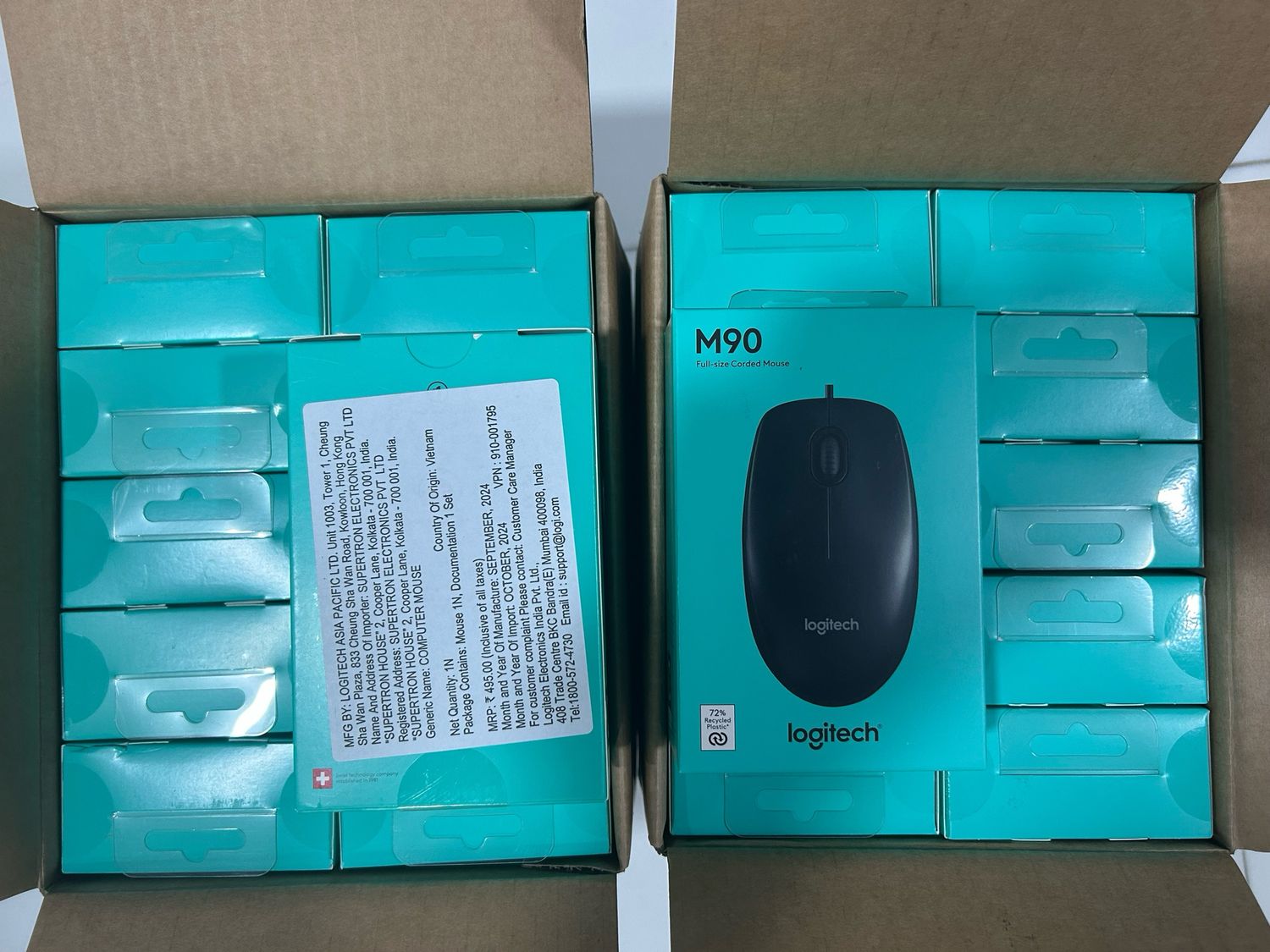 Logitech M90 USB Mouse (Pack of 10) Logitech M90 USB Mouse (Pack of 10)