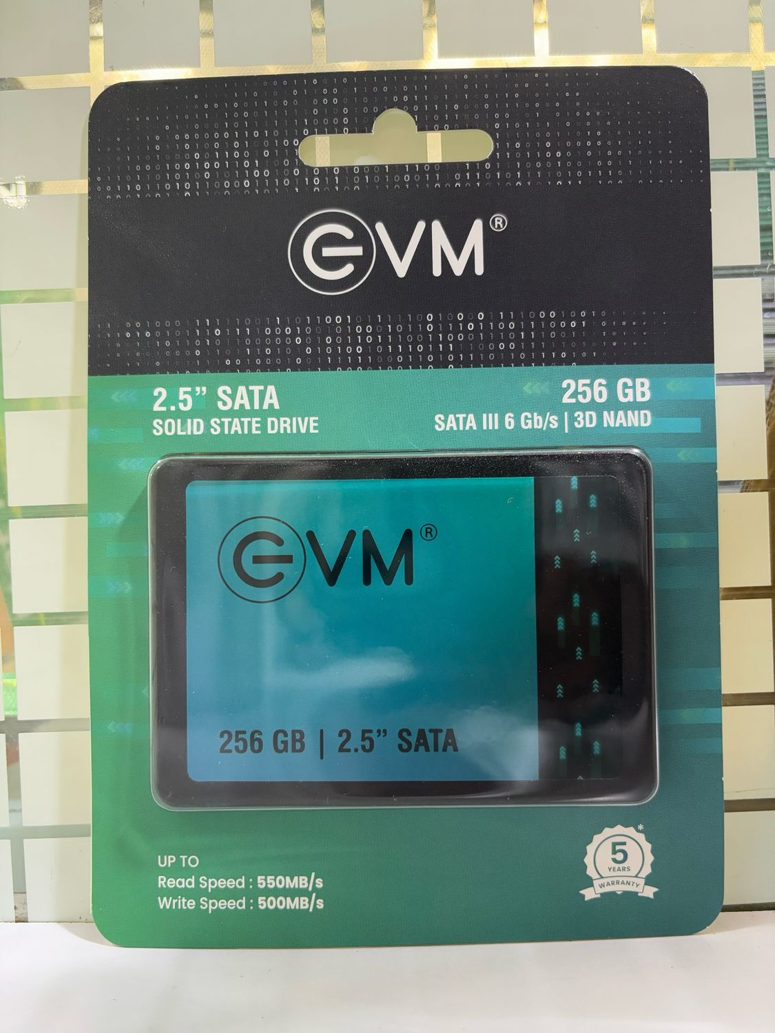 EVM 256GB SSD - 2.5 Inch SATA Solid-State Drive EVM 256GB SSD - 2.5 Inch SATA Solid-State Drive