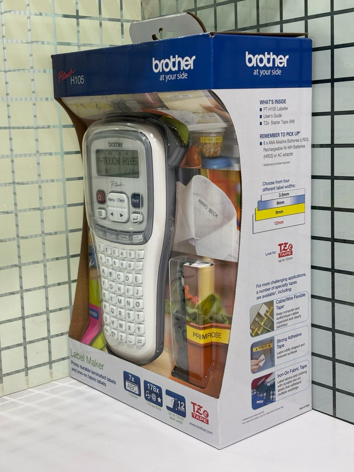 Brother Ptouch PT-H105 Label Printer Brother Ptouch PT-H105 Label Printer