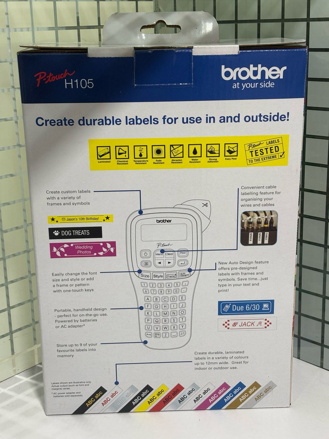 Brother Ptouch PT-H105 Label Printer Brother Ptouch PT-H105 Label Printer