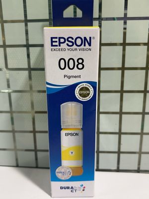 Epson 008 Yellow Ink Bottle, 70ml