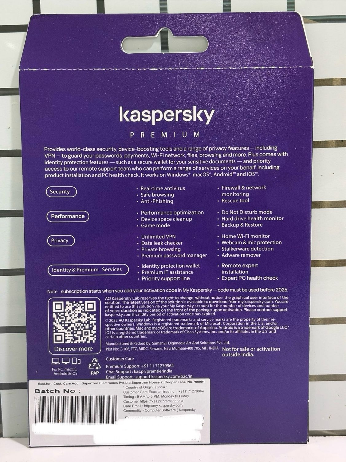 New, 10 User, 1 Year, Kaspersky Premium (total security) New, 10 User, 1 Year, Kaspersky Premium (total security)