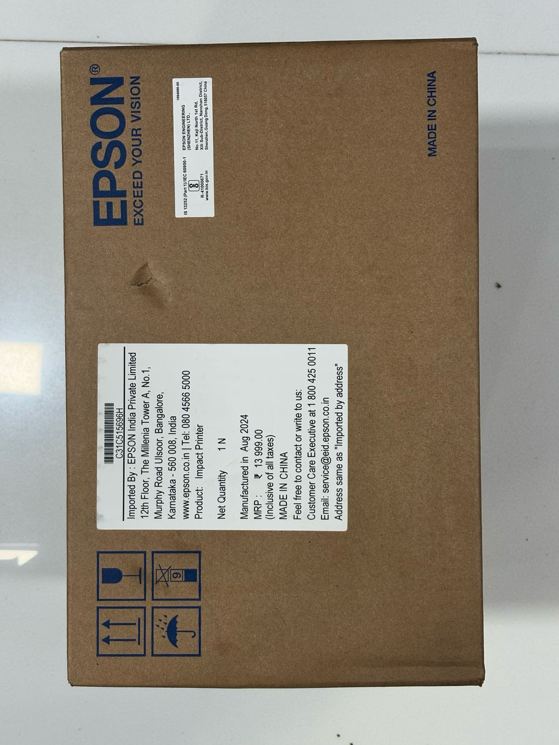 Epson TM-U220D-696 Dot Matrix Thermal Printer, USB Epson TM-U220D-696 Dot Matrix Thermal Printer, USB