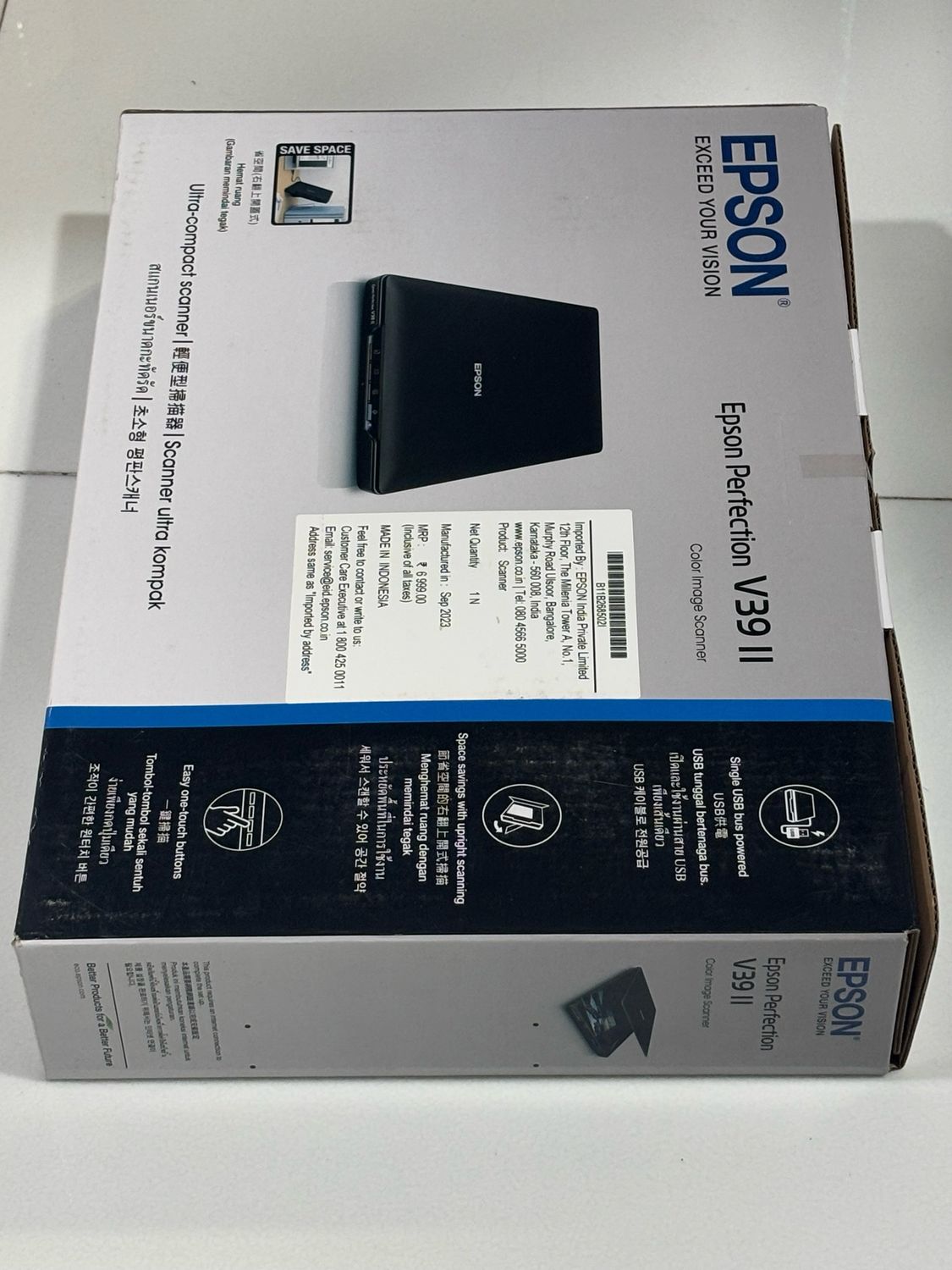 Epson Perfection V39 ll Flatbed Color Scanner