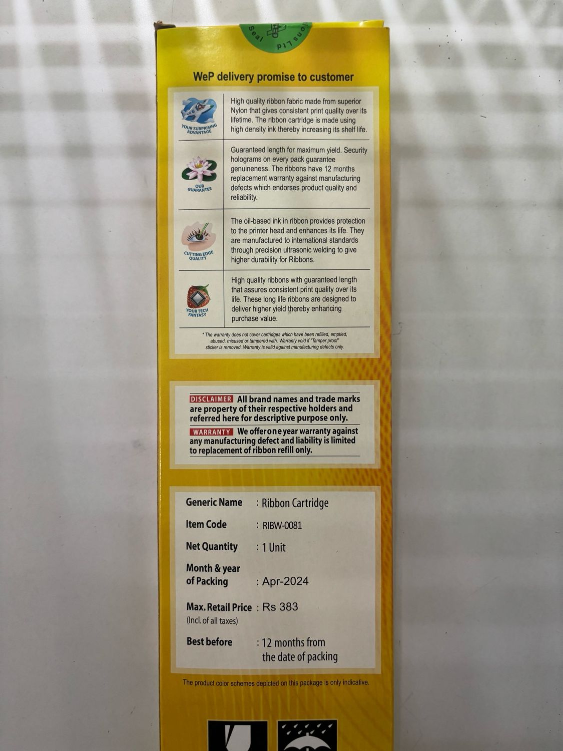 Wep LQ 5235 Ribbon Cartridge Wep LQ 5235 Ribbon Cartridge