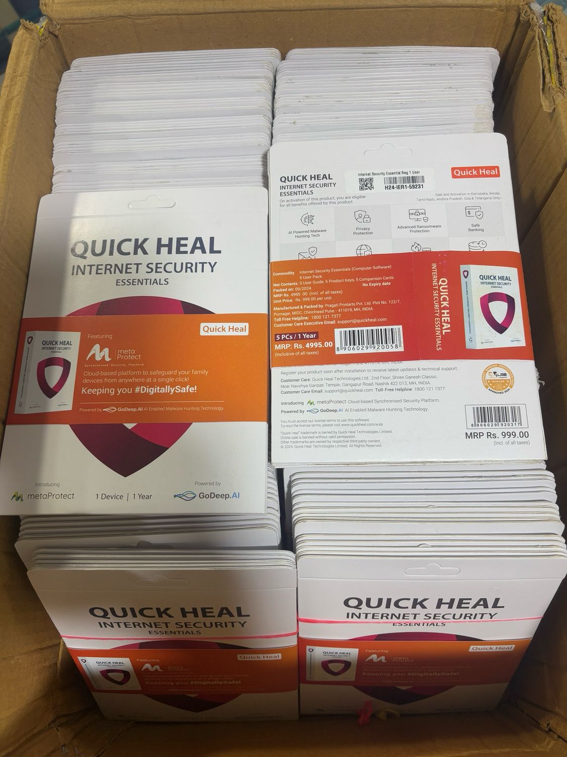 New, 5 User, 1 Year, Quick Heal Internet Security Essentials New, 5 User, 1 Year, Quick Heal Internet Security Essentials