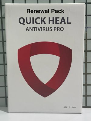 Renewal, 3 User, 1 Year, Quick Heal Antivirus Pro