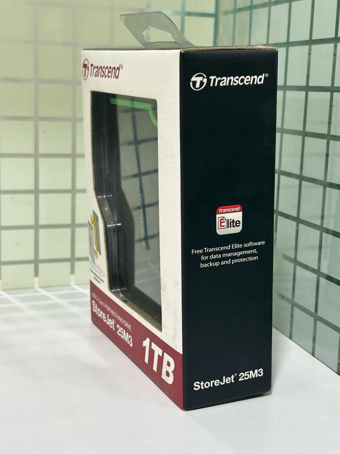 Transcend 1TB External Hard Disk, 25M3 Transcend 1TB External Hard Disk, 25M3