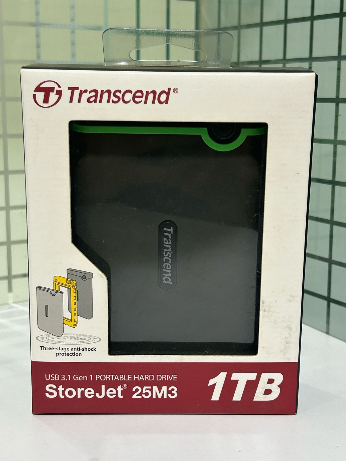 Transcend 1TB External Hard Disk, 25M3