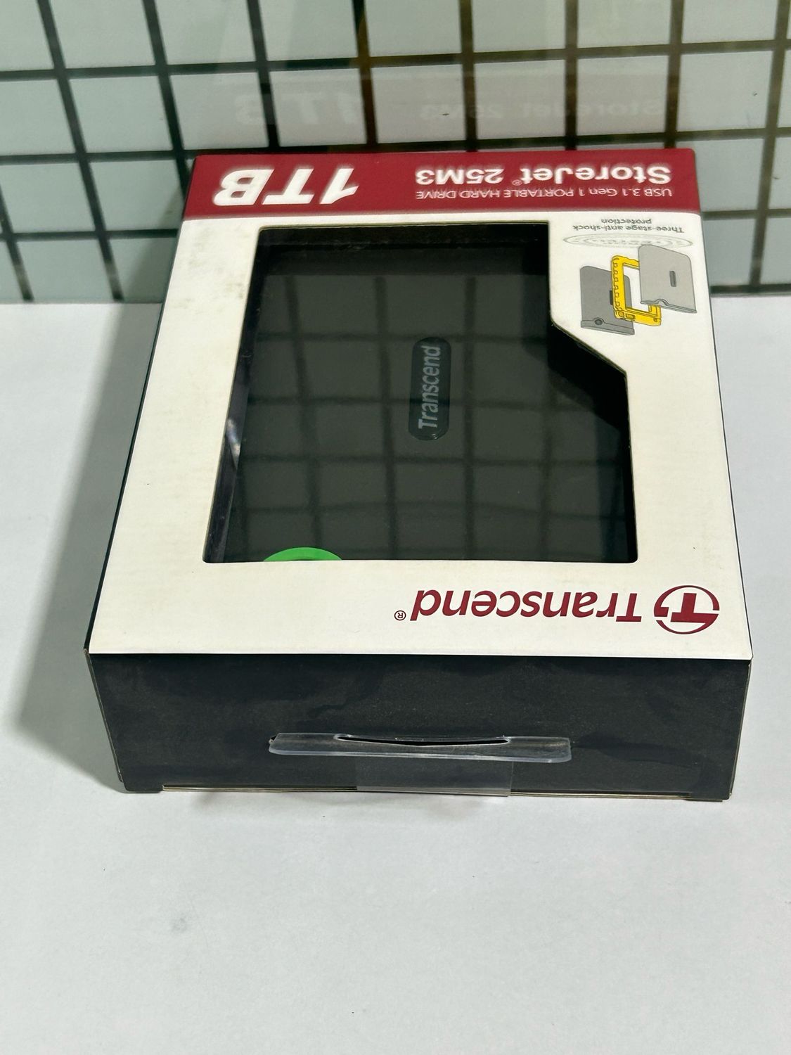 Transcend 1TB External Hard Disk, 25M3 Transcend 1TB External Hard Disk, 25M3
