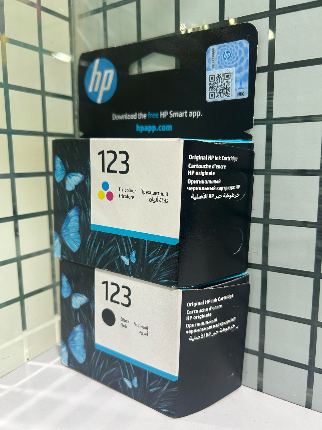 HP 123 Black + Tri-Color (Combo Pack)