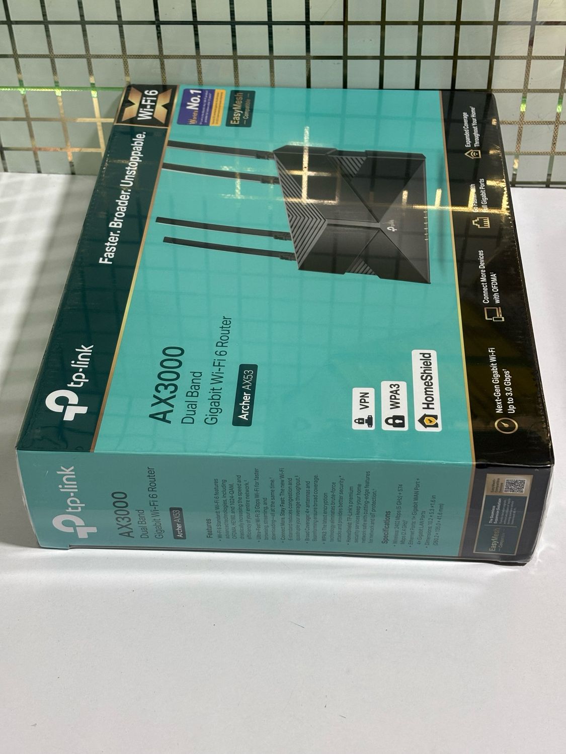 TP Link Archer AX53 AX3000 Dual Band Gigabit Wi-Fi 6 Router