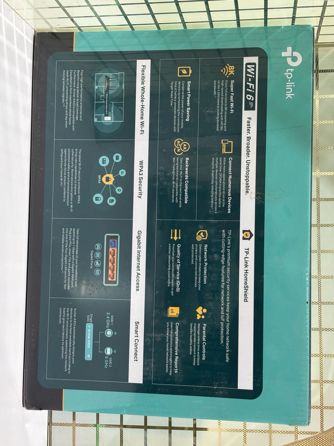 TP Link Archer AX53 AX3000 Dual Band Gigabit Wi-Fi 6 Router