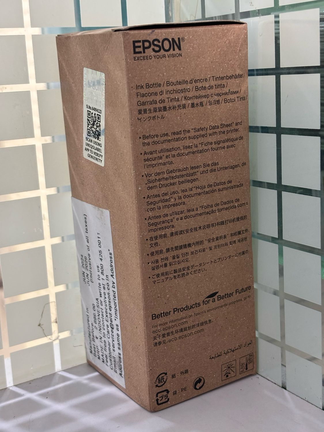 Epson T49K2 Cyan Genuine Ink bottle Epson T49K2 Cyan Genuine Ink bottle