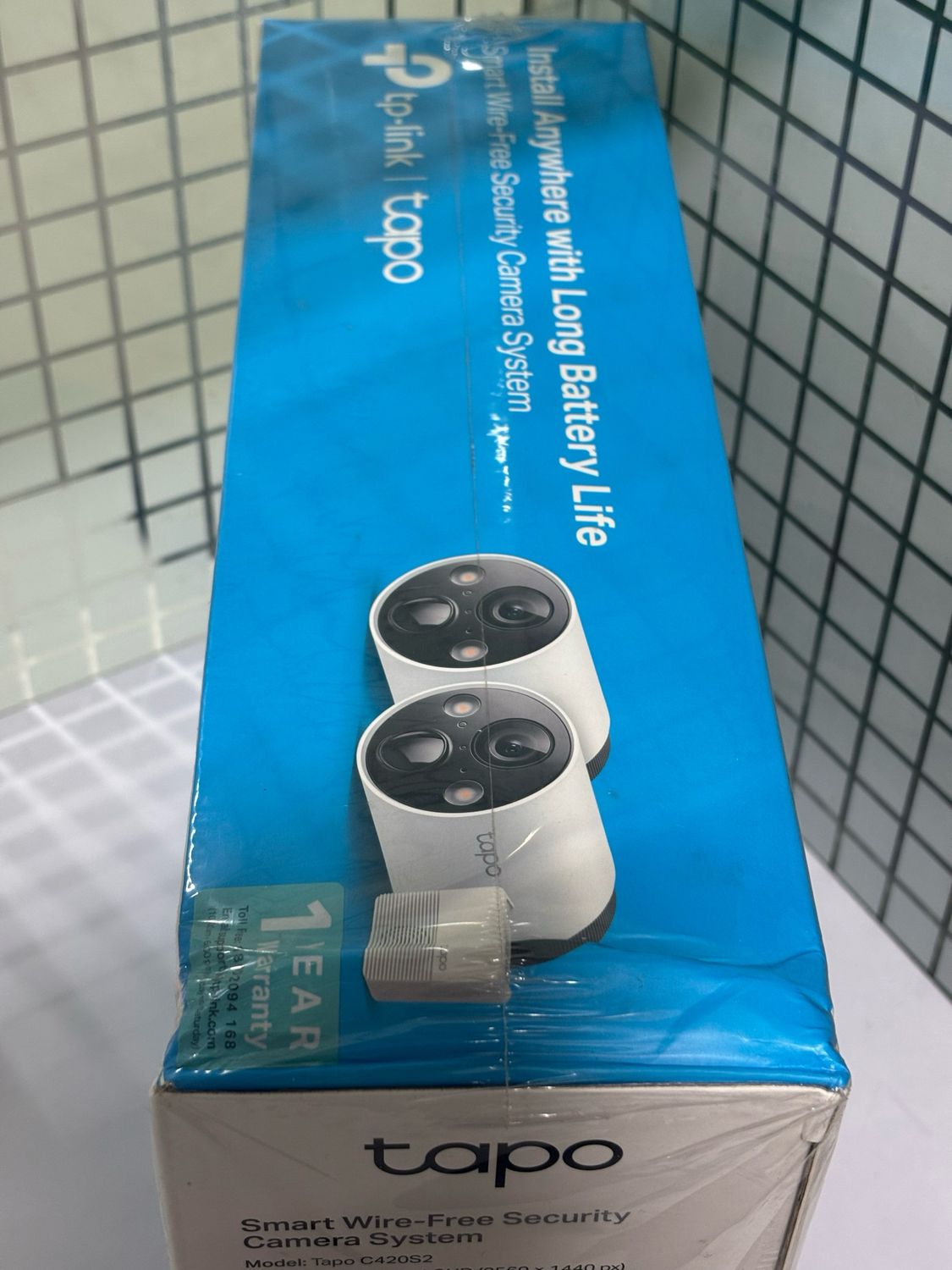 TP Link Tapo C420S2 Smart Wire-Free Security 2-Camera System TP Link Tapo C420S2 Smart Wire-Free Security 2-Camera System