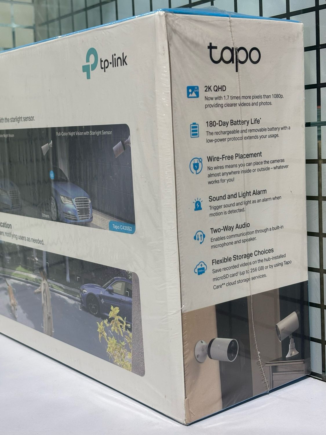 TP Link Tapo C420S2 Smart Wire-Free Security 2-Camera System TP Link Tapo C420S2 Smart Wire-Free Security 2-Camera System