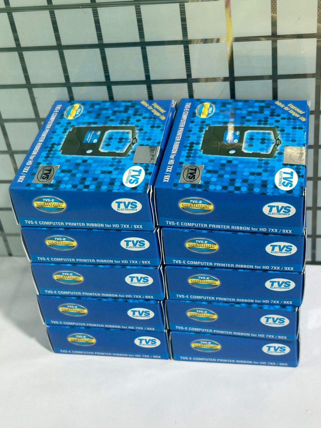 TVS 755, 745, 945, 955 HD Printer Ribbon (Pack of 10)