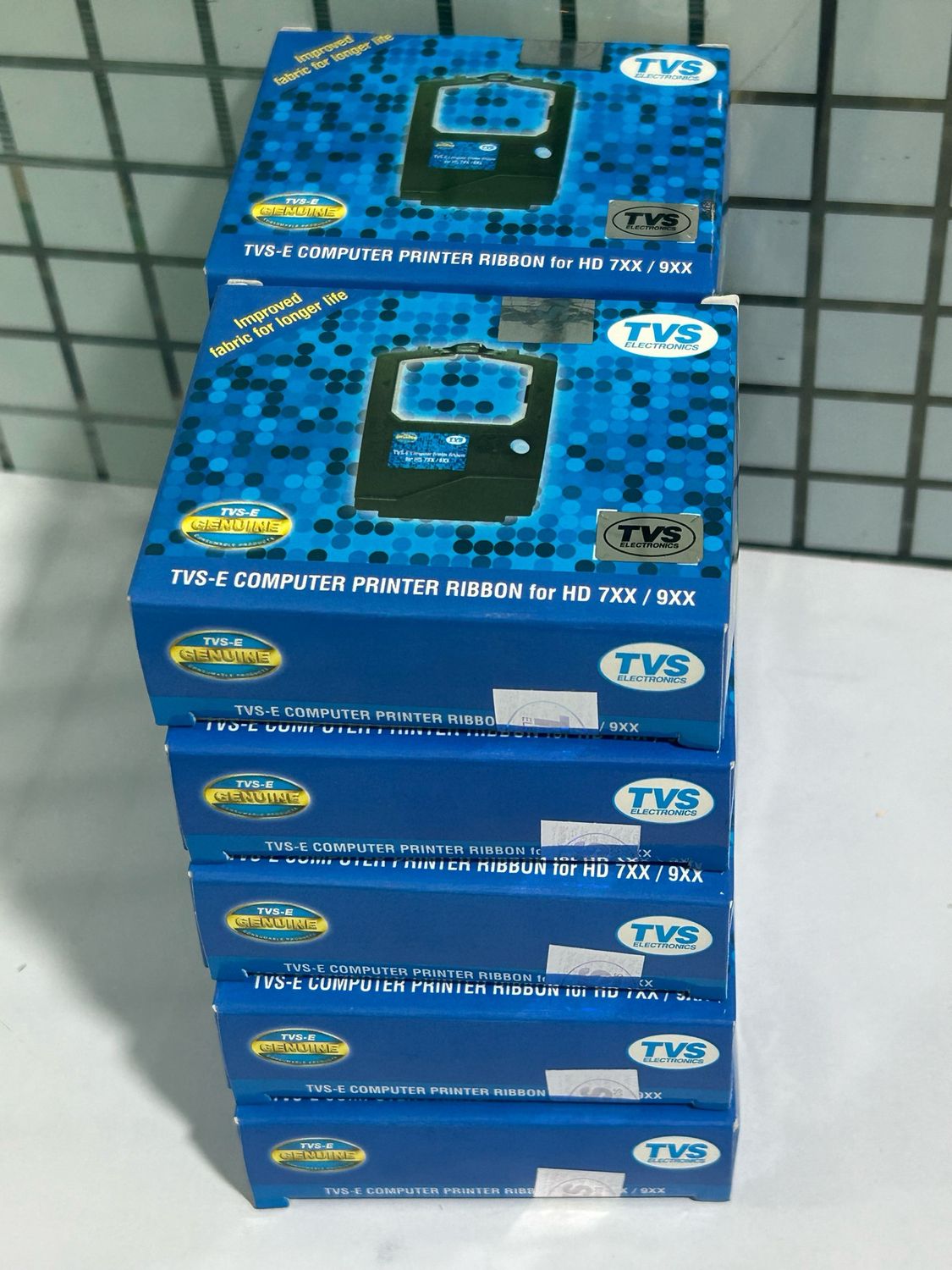 TVS 755, 745, 945, 955 HD Printer Ribbon (Pack of 10) TVS 755, 745, 945, 955 HD Printer Ribbon (Pack of 10)